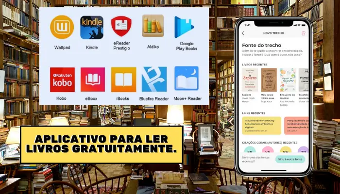 App para ler livros grátis